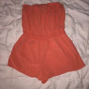 orange romper